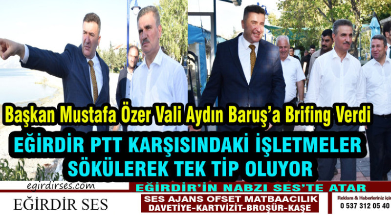 PTT KARŞISINDAKİ İŞLETMELER TEK TİP OLUYOR