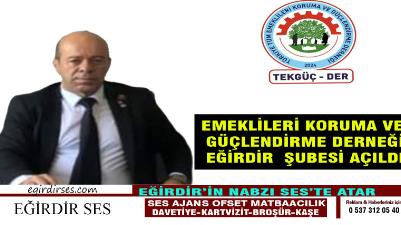 TEK GÜÇ Eğirdir Şubesi Açıldı