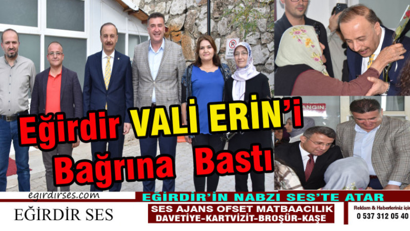 Isparta Valisi Abdullah ERİN Yaşlılar  Günü’nü  Eğirdir’de Kutladı