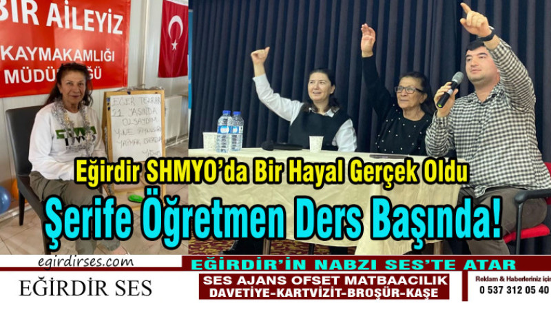 Şerife Öğretmen Ders Başında!