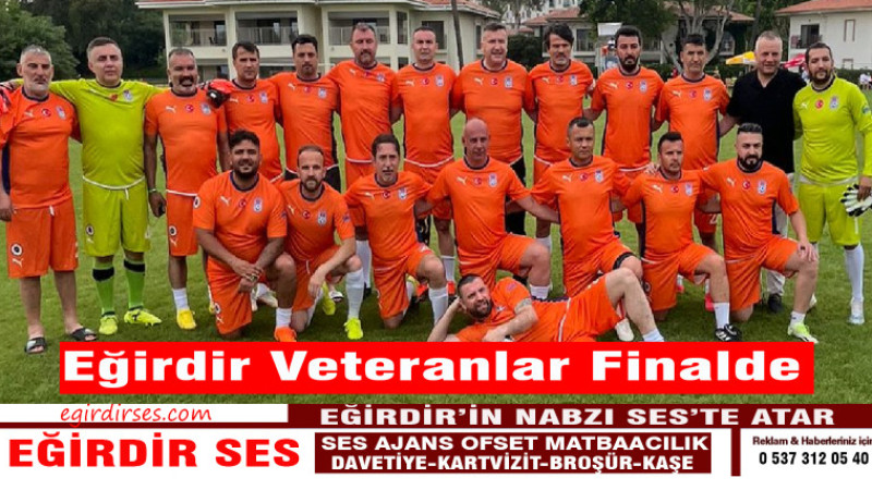 Eğirdir Veteranlar Uşak Veteranları 4-1 Mağlup Ederek Finale Kaldı