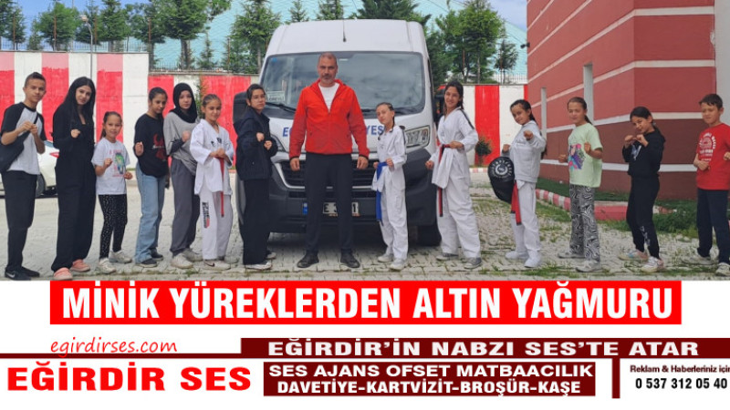 MİNİK YÜREKLERDEN ALTIN YAĞMURU
