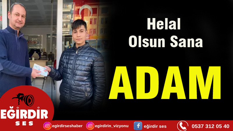 Esnafın yolda bulduğu para sahibine ulaştırıldı