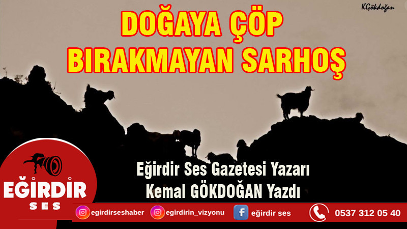 DOĞAYA ÇÖP BIRAKMAYAN SARHOŞ