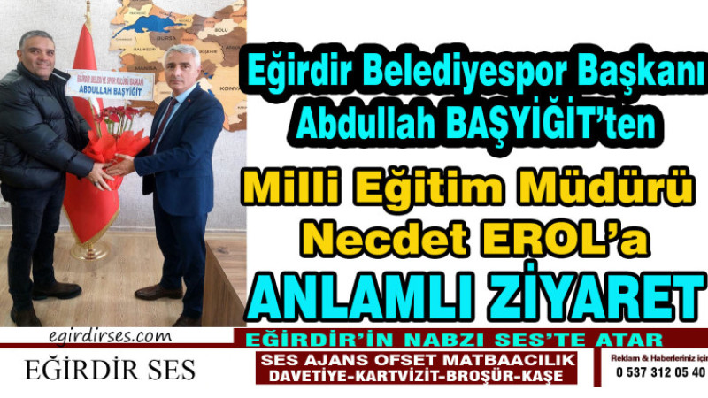 Başkan Abdullah BAŞYİĞİT'ten Anlamlı Ziyaret