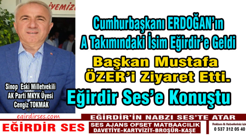 Cumhurbaşkanı ERDOĞAN'ın A Takımındaki İsim Başkan Mustafa Özer'i Ziyaret Etti.