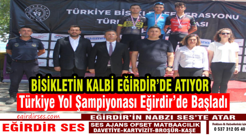 Türkiye Yol Şampiyonası Eğirdir’de Başladı
