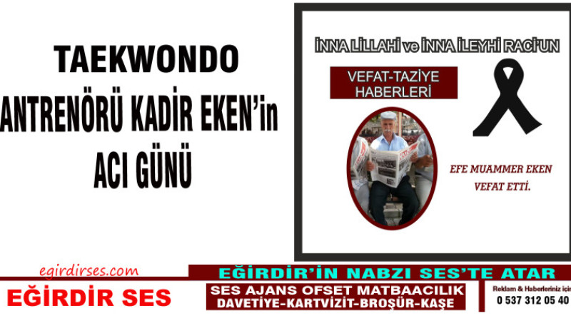 VEFAT-TAZİYE HABERLERİ 