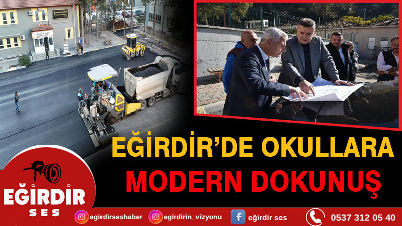Eğirdir'de Okullara Modern Dokunuş