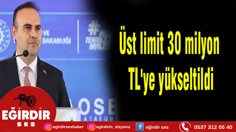 KOSGEB Kapasite Geliştirme Destek Programı'nda destek üst limiti 30 milyon TL'ye yükseltildi
