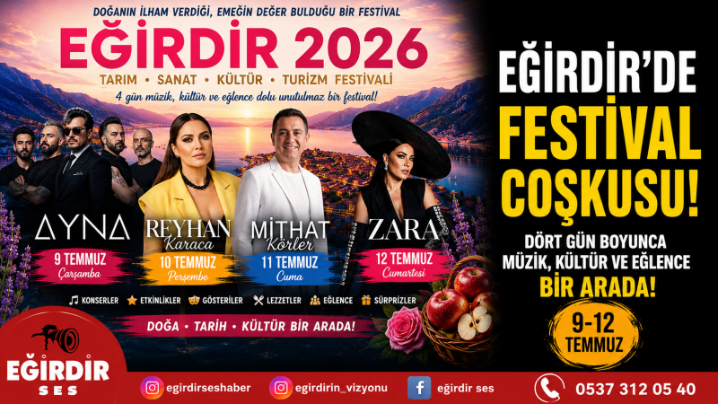Ayna, Reyhan Karaca, Mithat Körler ve  Zara Eğirdirlilerle Buluşacak