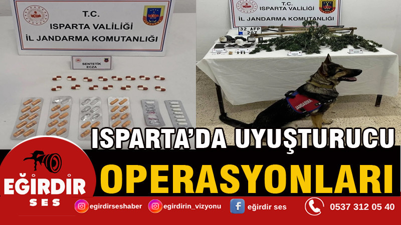 Isparta'da operasyon! Tutuklamalar var